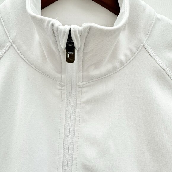 Lolë White Athletic Full Zip Jacket Size XS - Picture 2 of 16